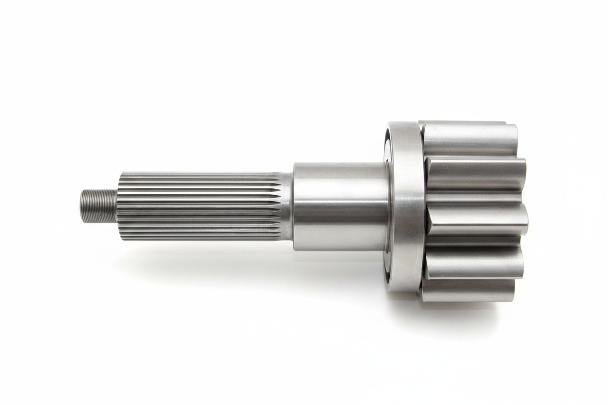 Bevel Gear Shaft - Side View