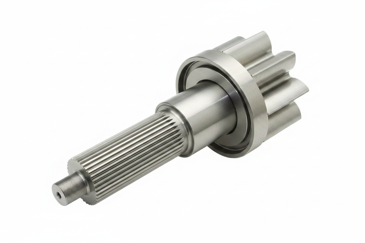 Bevel Gear Shaft - Isometric View