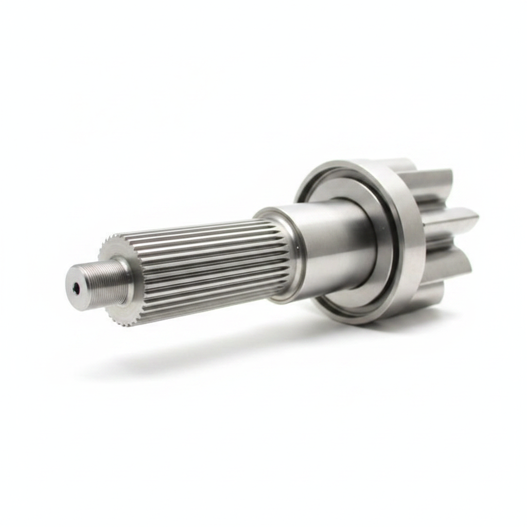 Bevel Gear Shaft - Shaft End View