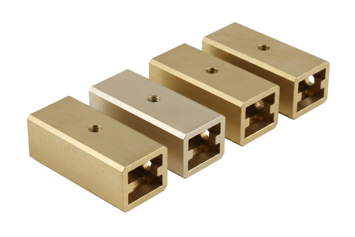Bronze Guide Slider - Isometric View