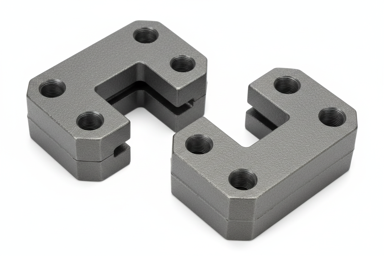 C-type Clamp Block - Isometric View