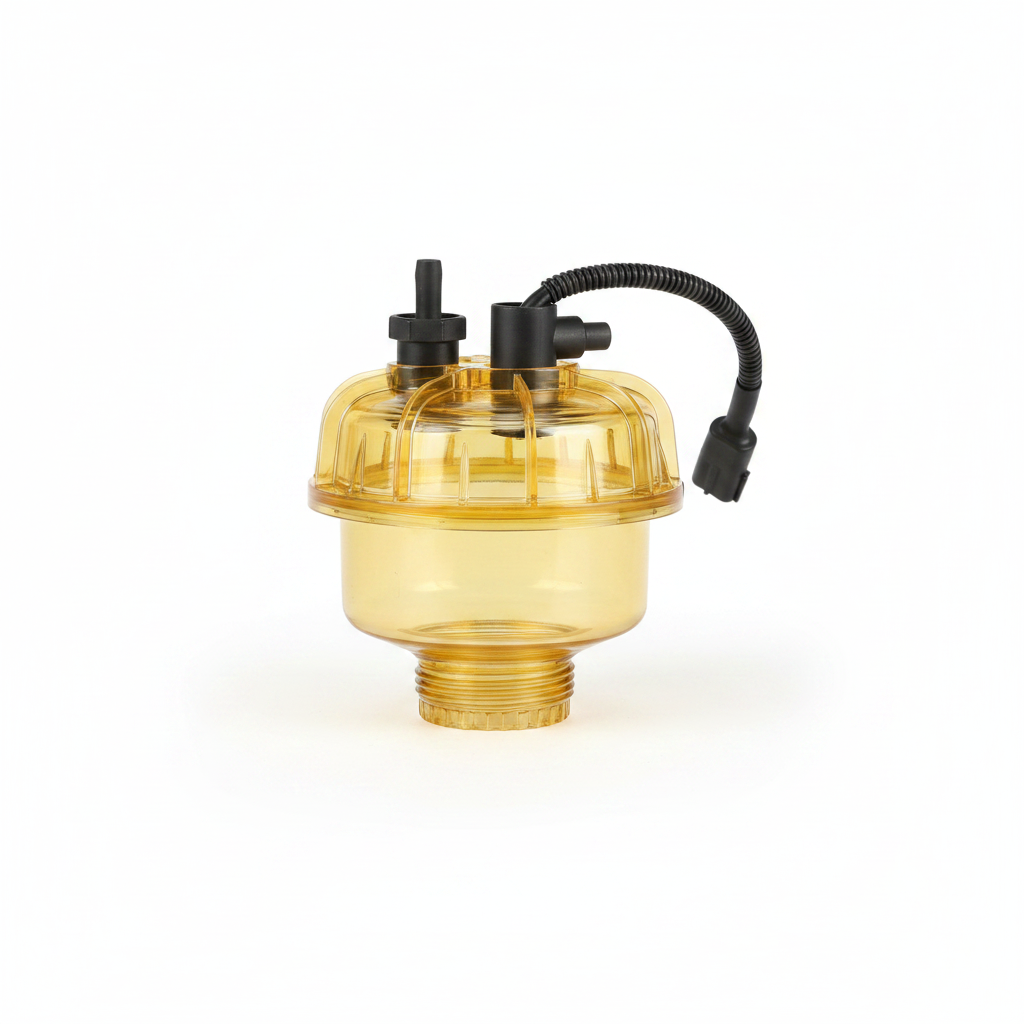 Water Separator Bowl with Sensor Ports - Detail View