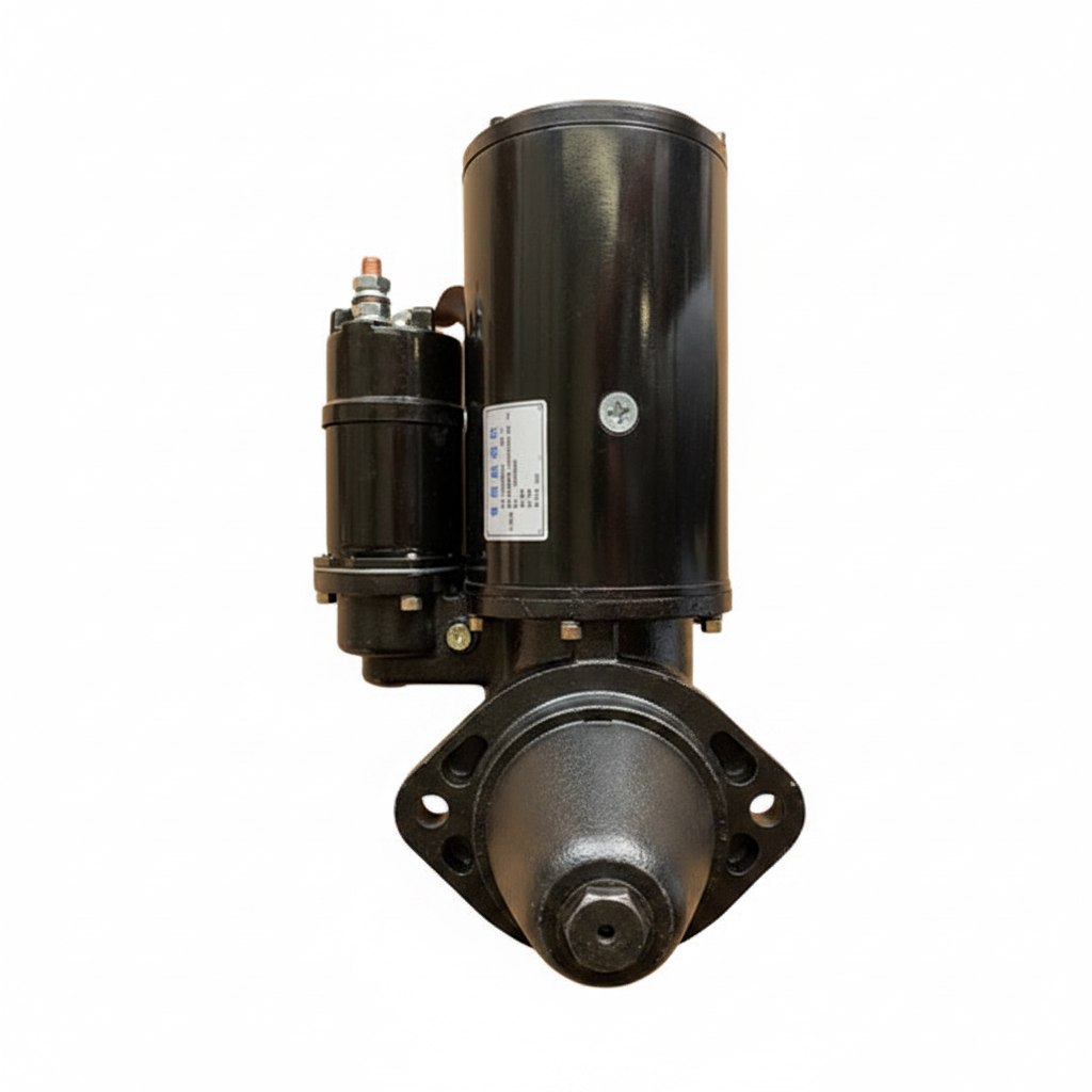 612600090340 XCMG Starter Motor - Front View
