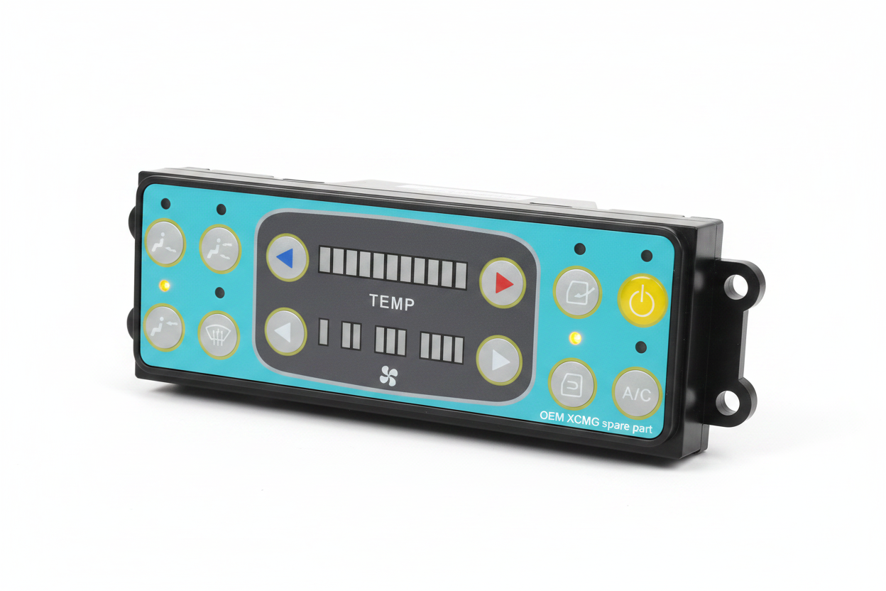 XCMG AC Control Panel 813504297 - Button Layout Detail