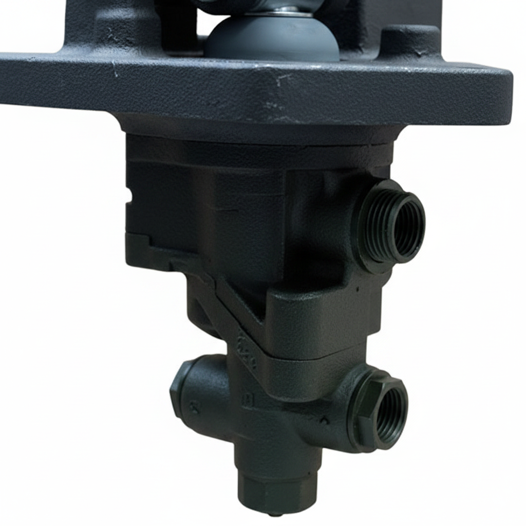 Brake Valve Assembly 803004821 - Hydraulic port detail