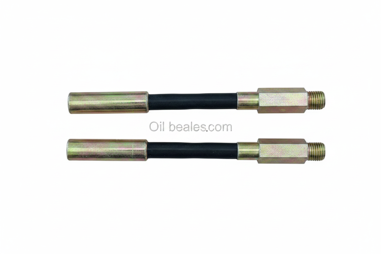 Oil Pipe Assembly 612600013199 - Full length top-down view
