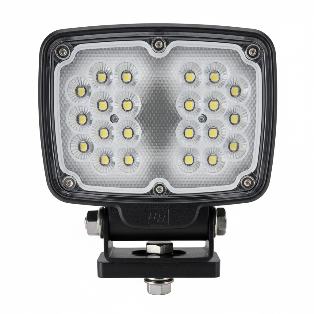 XCMG LED Work Light 8035929881 - Front View