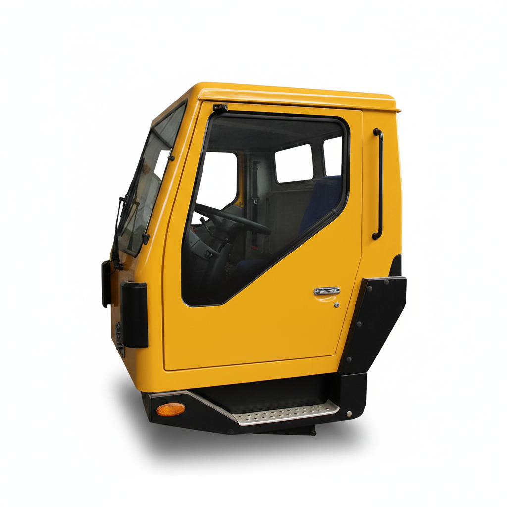 XCMG Cab Assembly 902156312 - Side Detail View