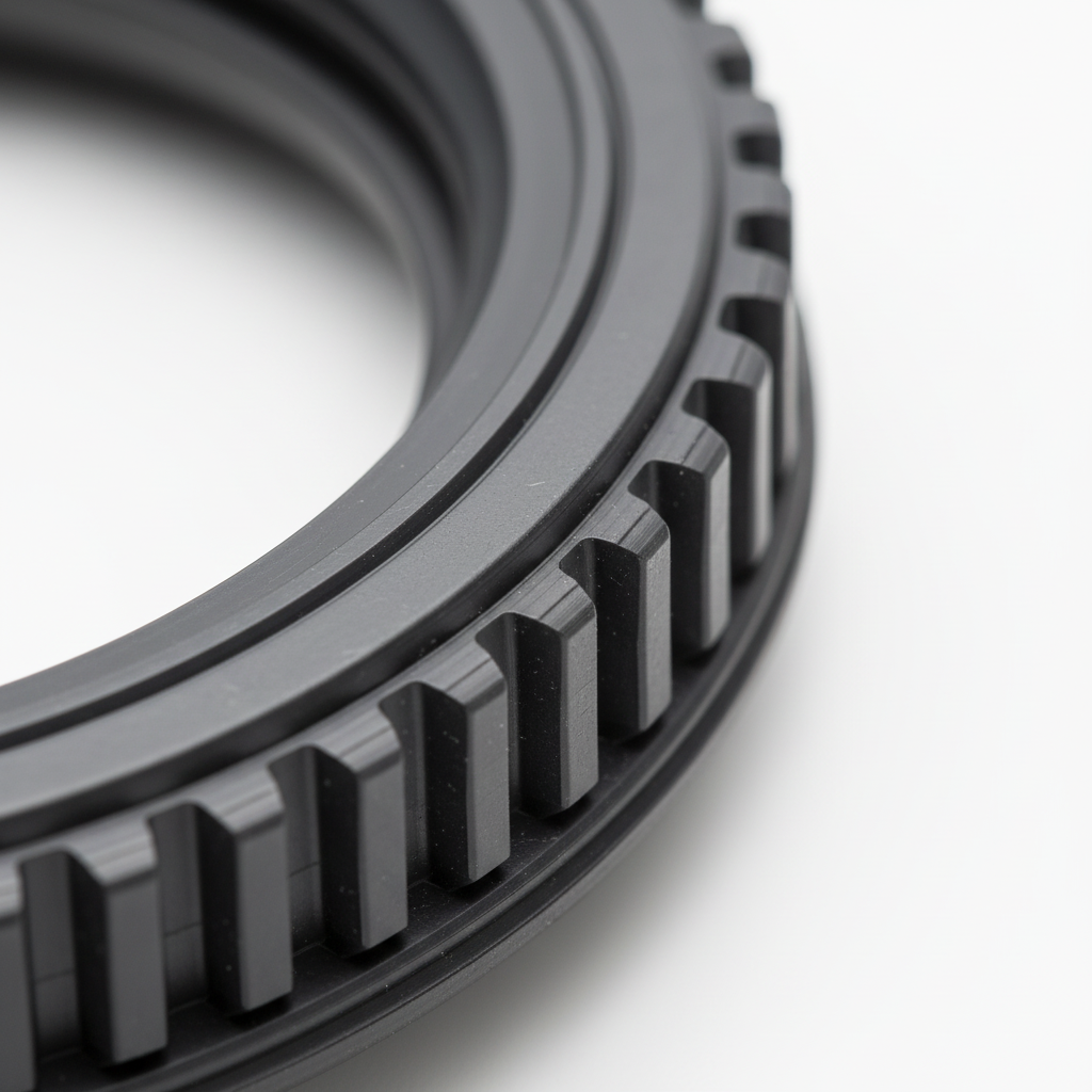 Lip Seal 227100161 - Serrated outer edge detail