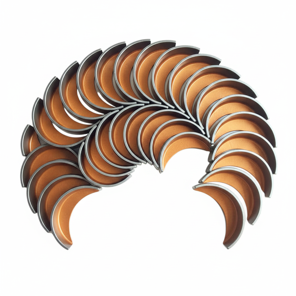 Connecting Rod Bearing Shell - Set Top View