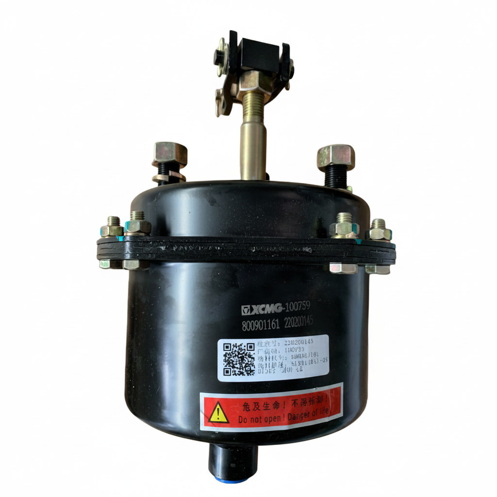 Hand Brake Booster Cylinder Assembly - Front view