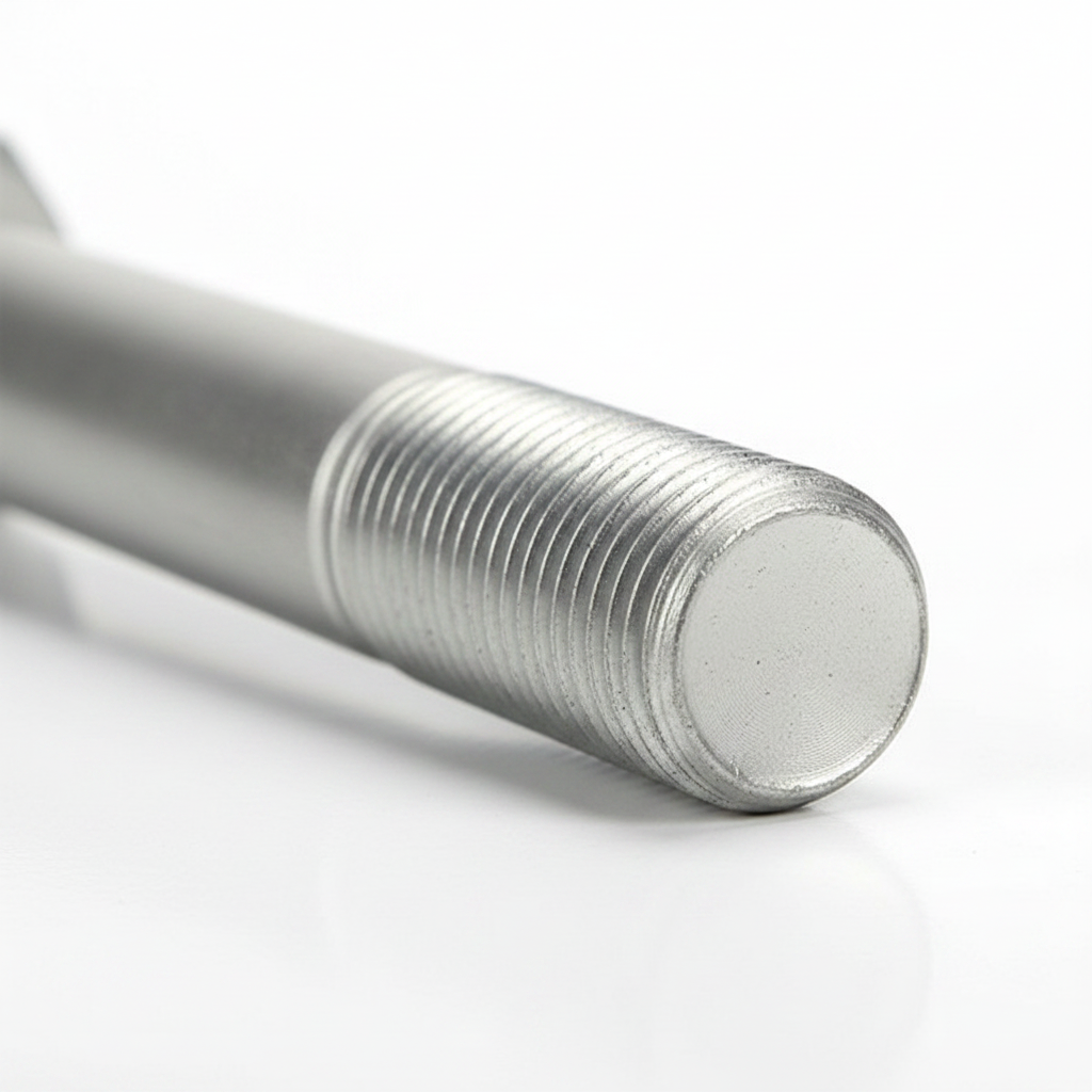 Counterweight Bolt M36x400 - Thread end detail