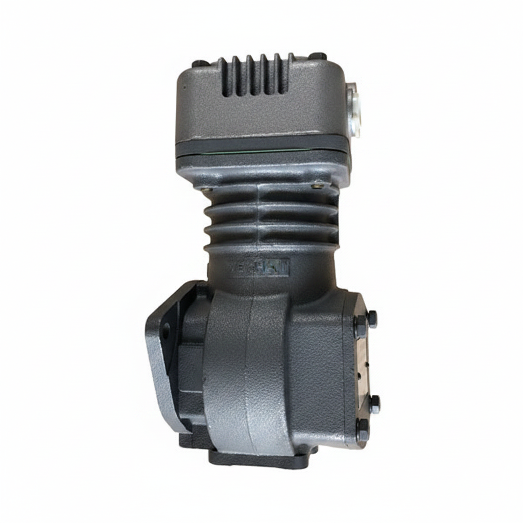 Weichai Air Compressor Assembly - Side View
