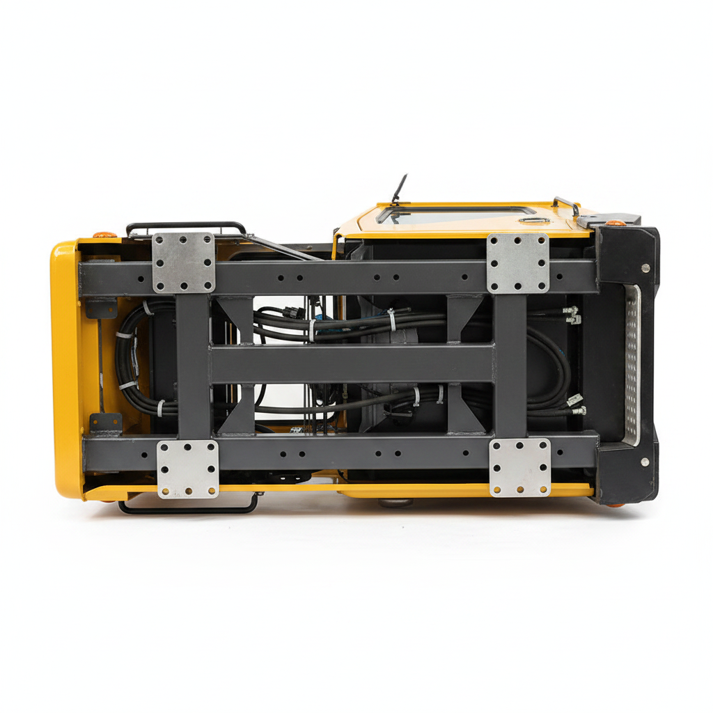 XCMG Cab Assembly 902156312 - Bottom Structure View