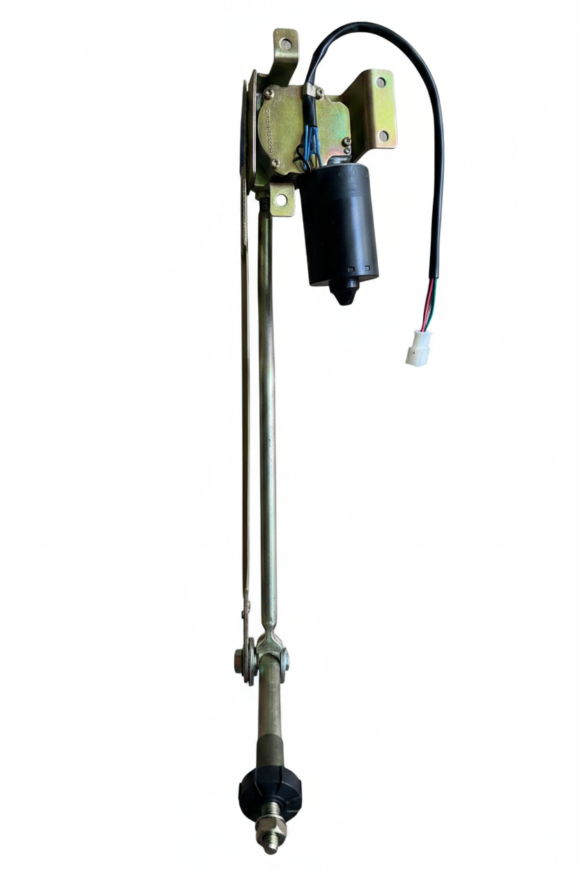 XCMG Wiper Motor Assembly - Side Profile View