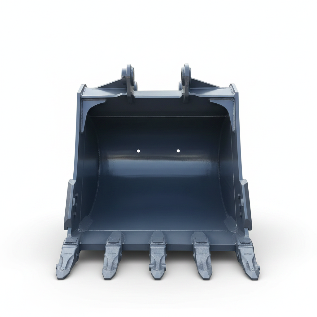 Excavator Digging Bucket - Front View