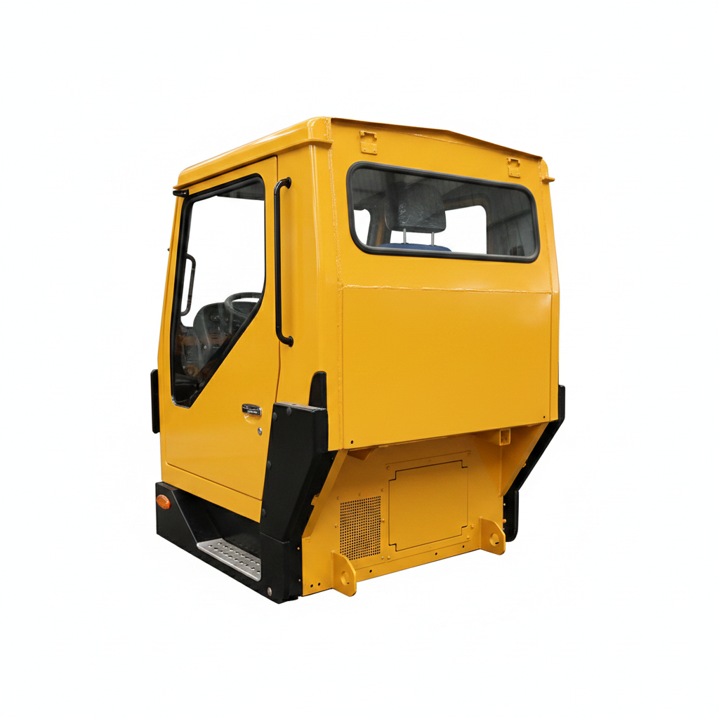 XCMG Cab Assembly 902156312 - Rear Detail View