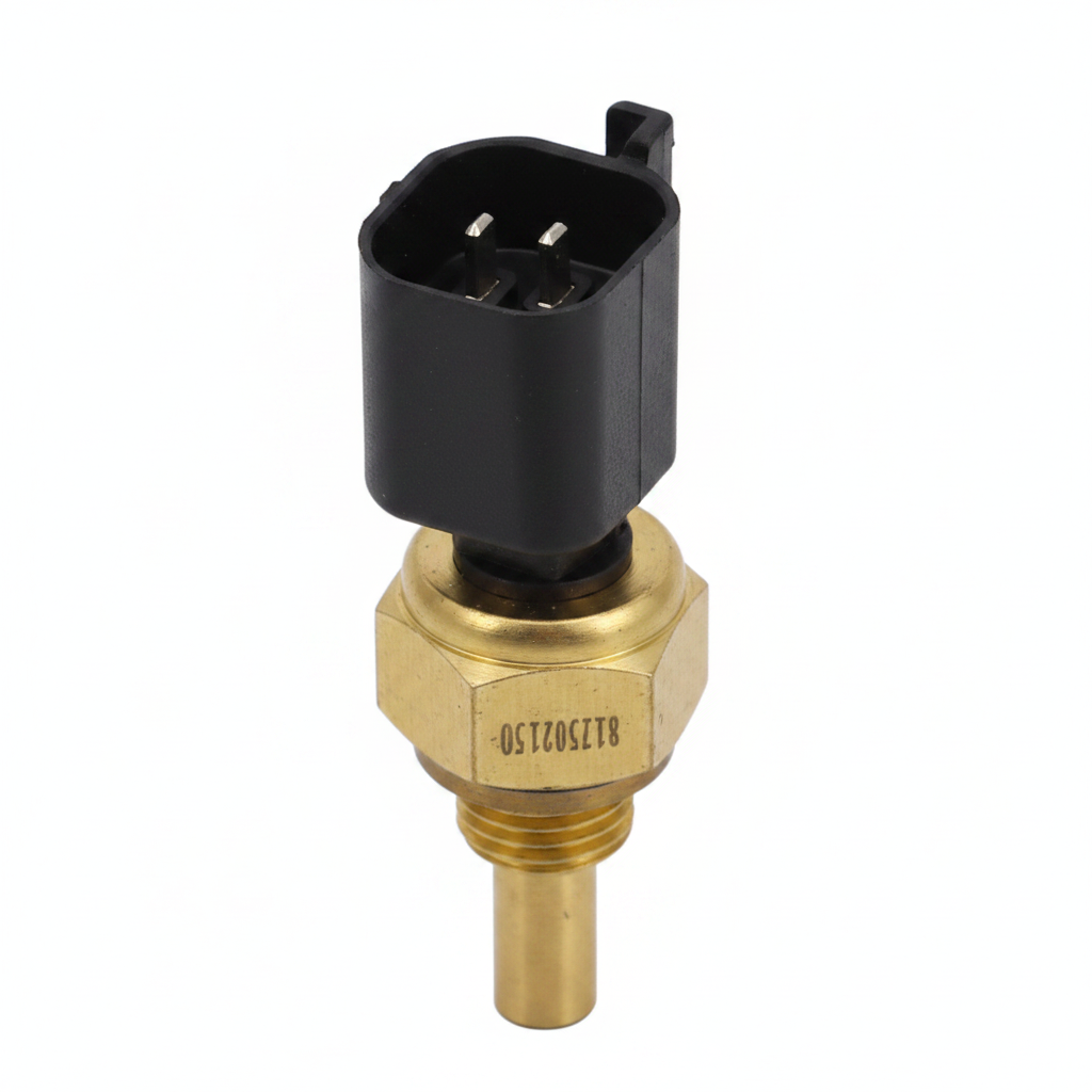 XCMG Oil Temperature Sensor 813502150 - 2-Pin Connector Detail