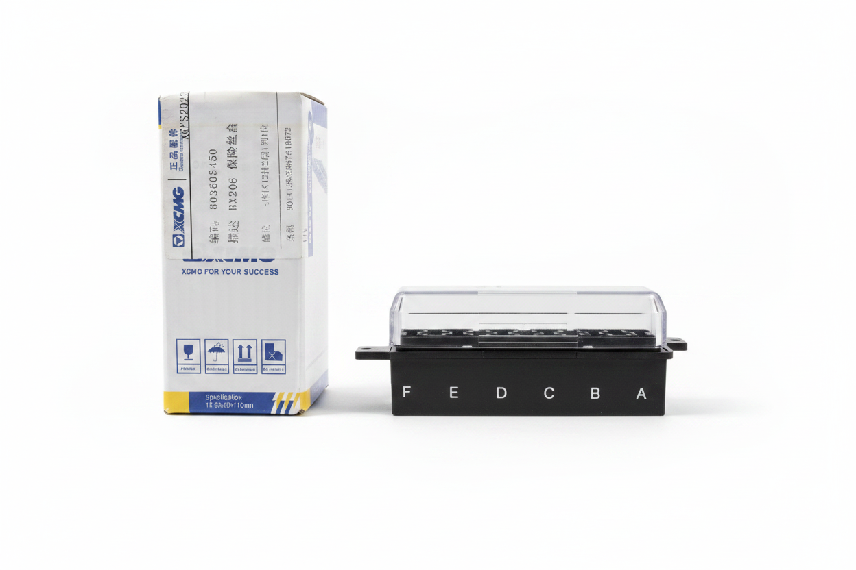 XCMG Fuse Box 803605450 - Front View