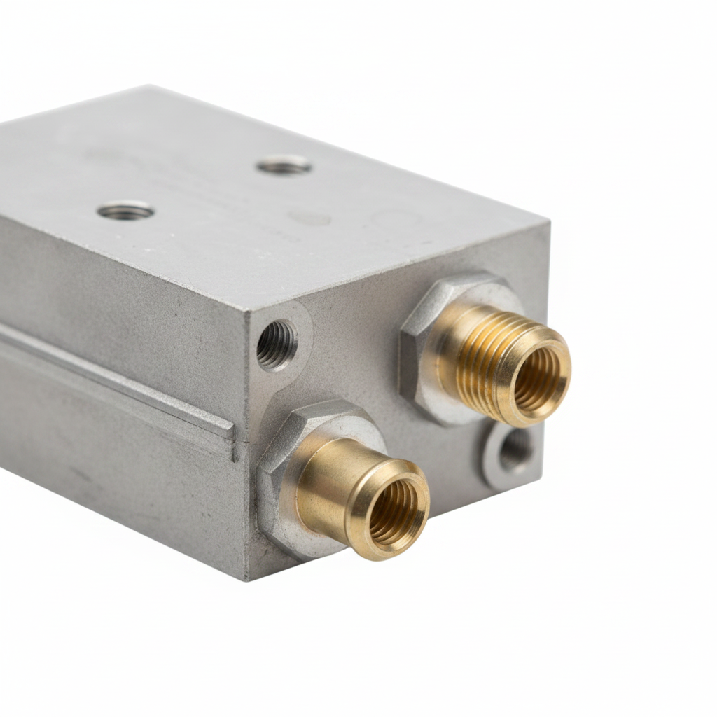 AC Expansion Valve - Port Close-up