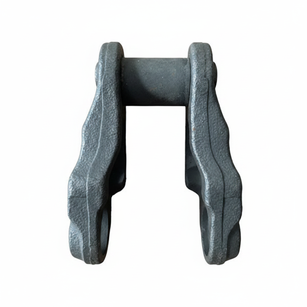 XCMG XE215C Track Chain Link - Side Profile View
