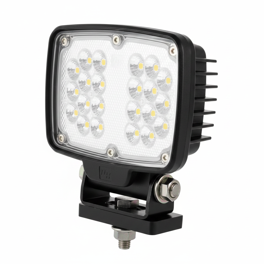 XCMG LED Work Light 8035929881 - 45 Degree View