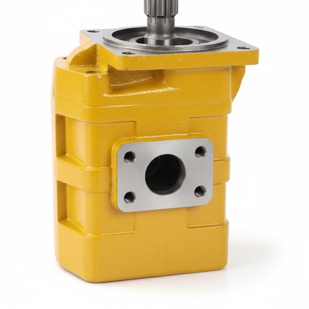 XCMG CBGJ2080 Gear Pump - Port Flange Detail
