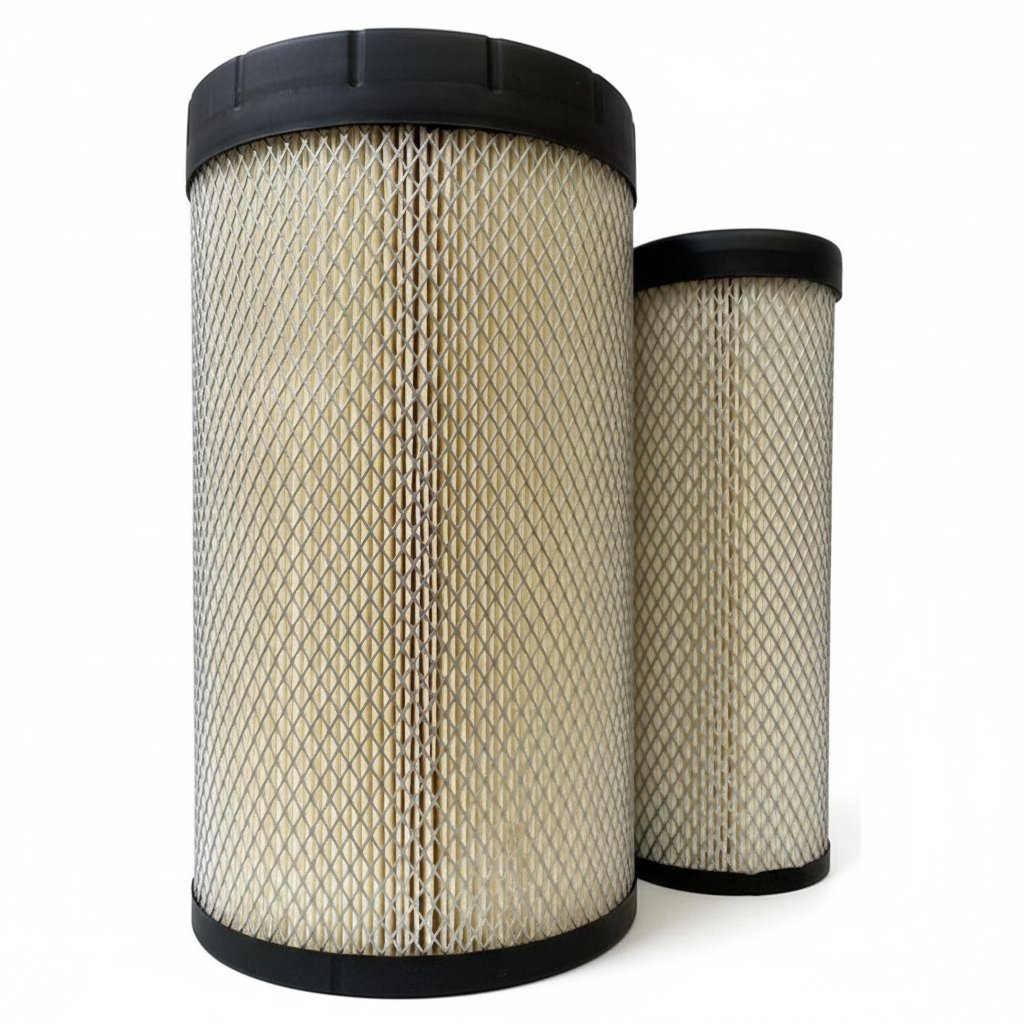 XCMG Air Filter Assembly - 3/4 View