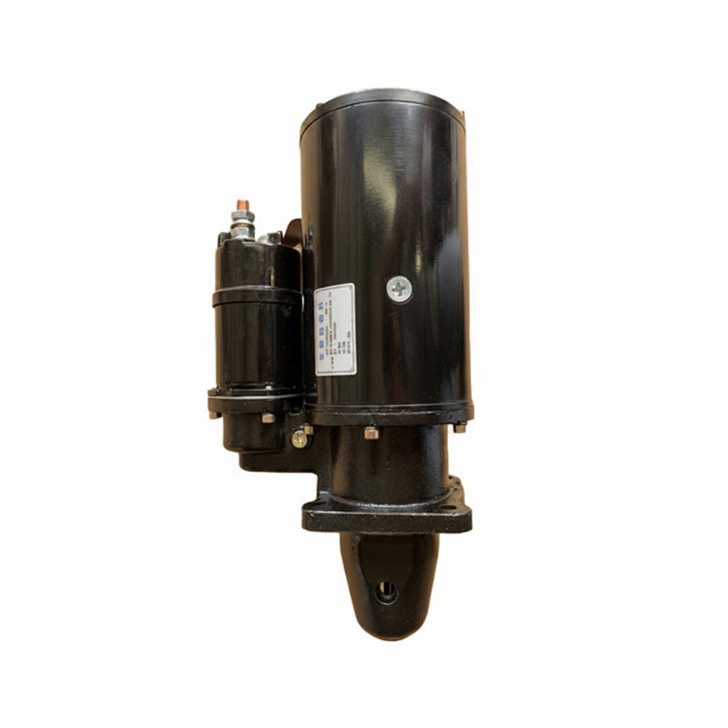 612600090340 XCMG Starter Motor - Side View