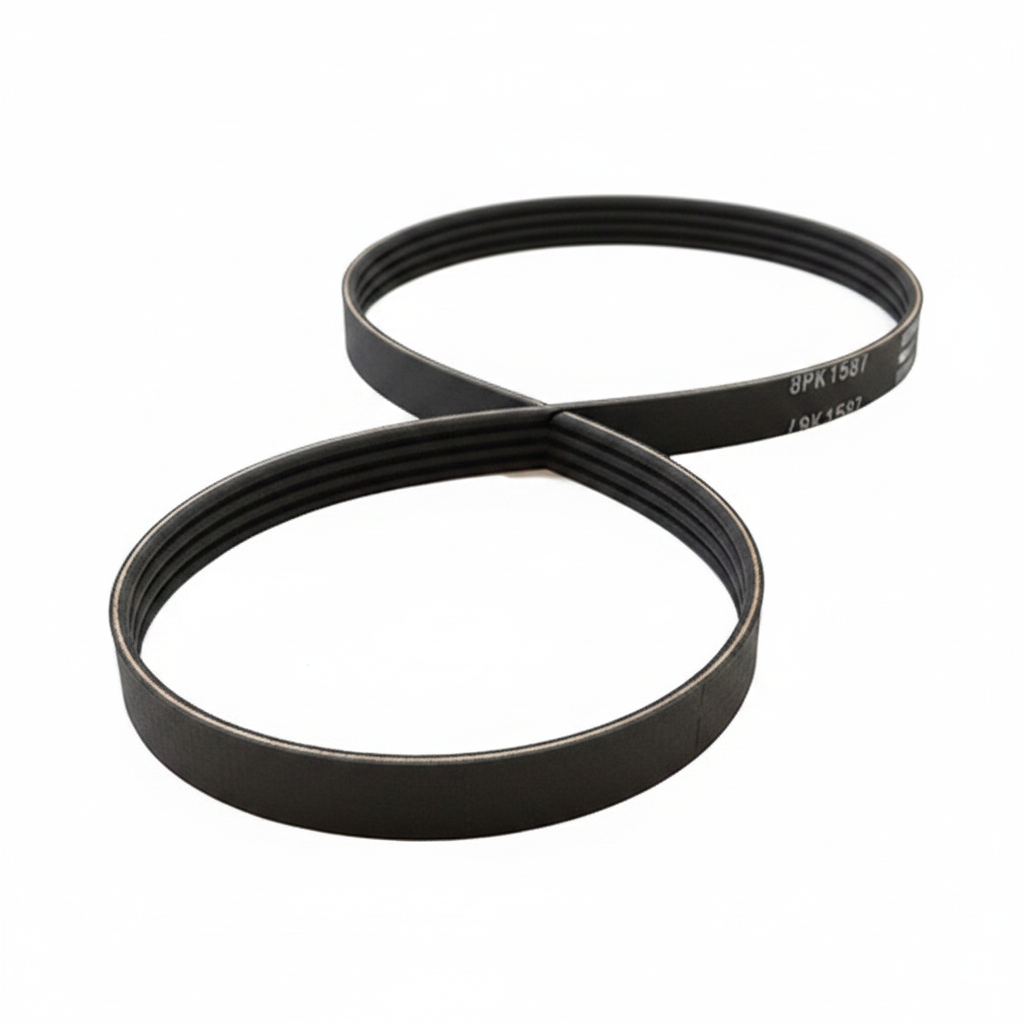8PK1587 Poly V-Belt - Rib detail view