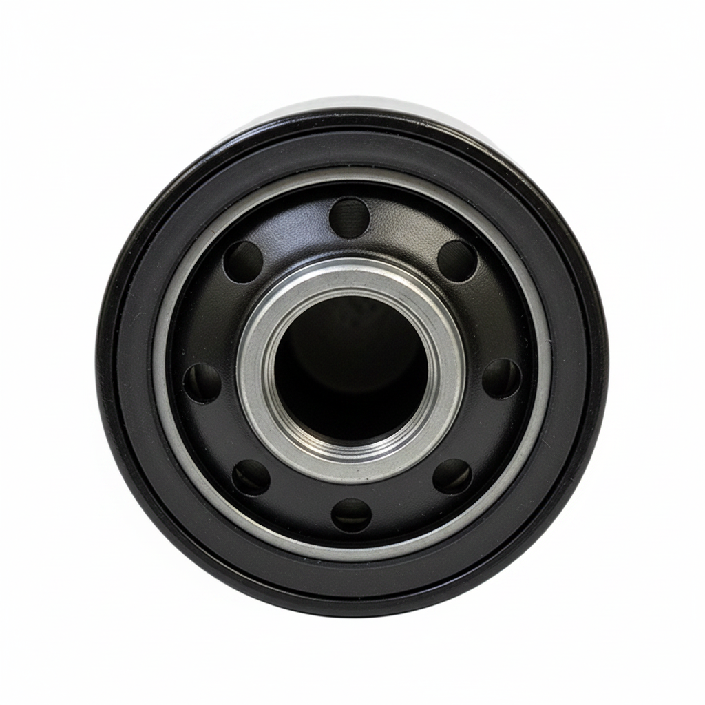 Hydraulic Oil Filter Element 11004917 - Bottom thread port view