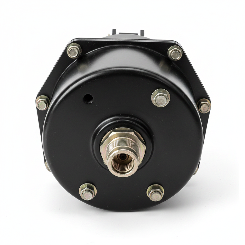 Hand Brake Booster Cylinder Assembly - Bottom port view