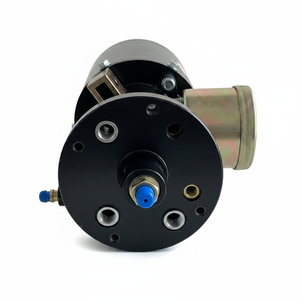 Electric Grease Pump Assembly - Bottom View