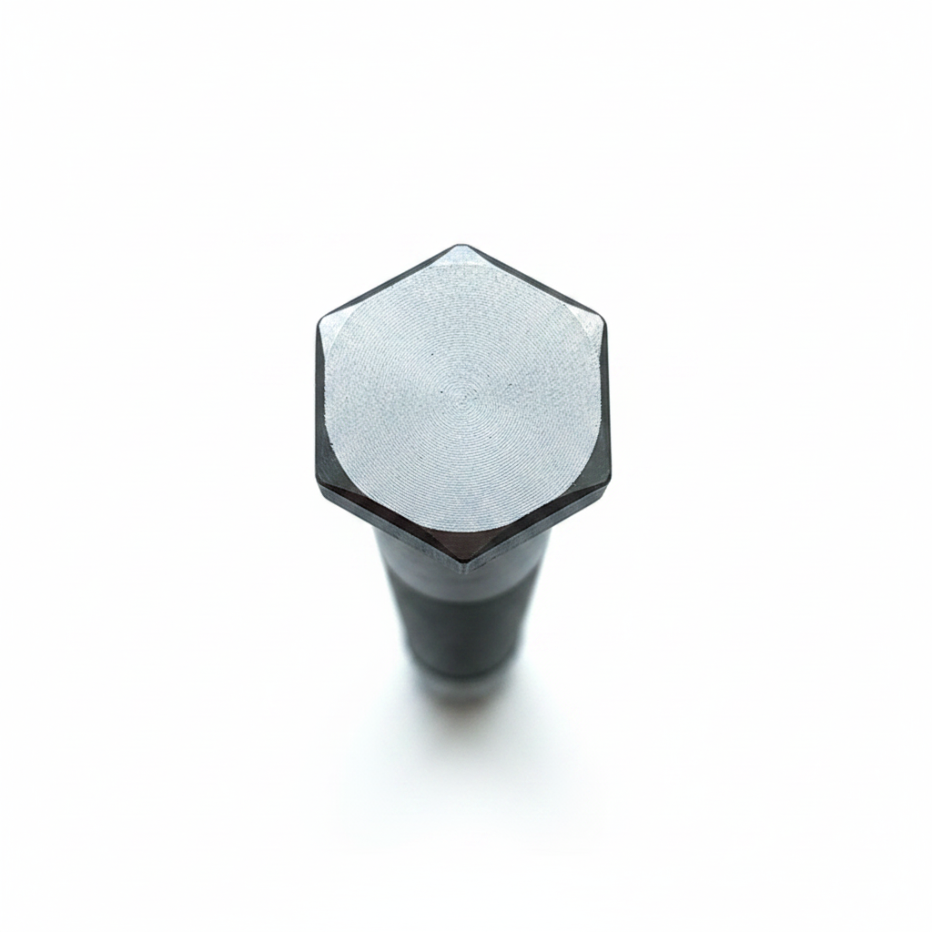 XCMG XE215C Chain Link Pin - Hex Head Top View