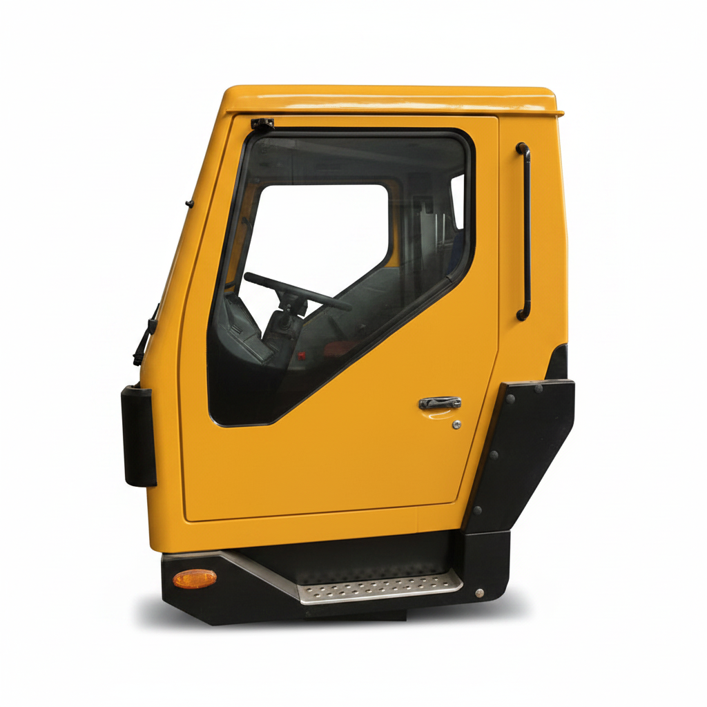 XCMG Cab Assembly 902156312 - Side View