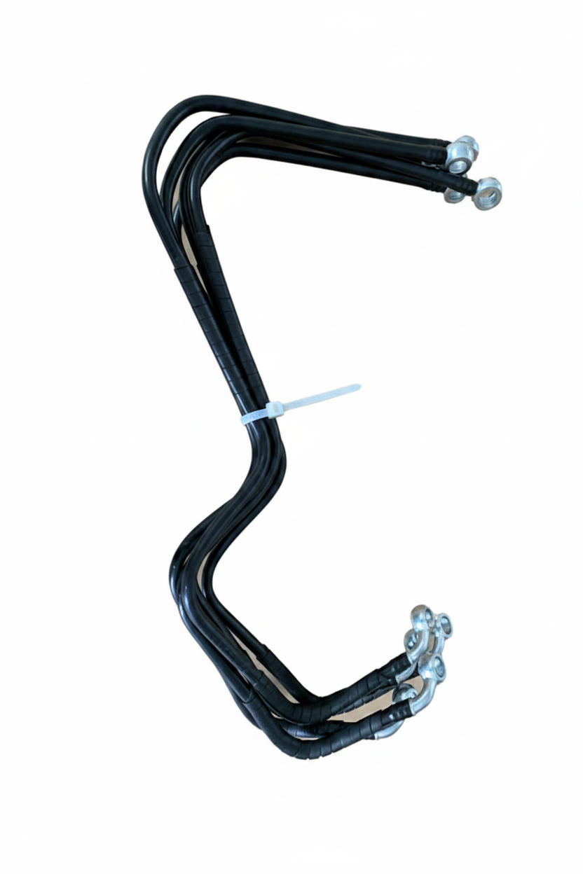 XCMG Diesel Pipe 612600083641 - Full Length Front View