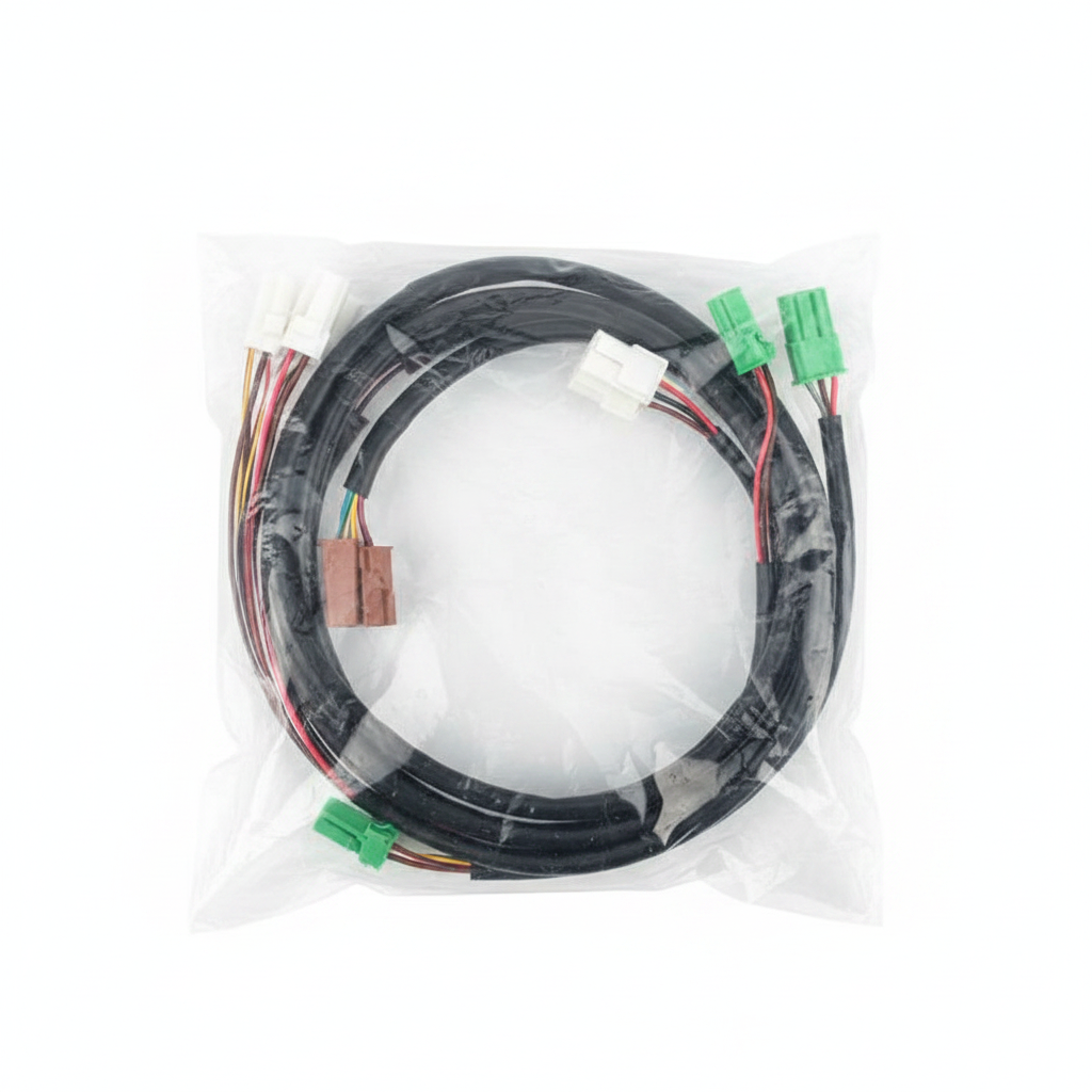 803593254 Wiring Harness - Front View with Connectors