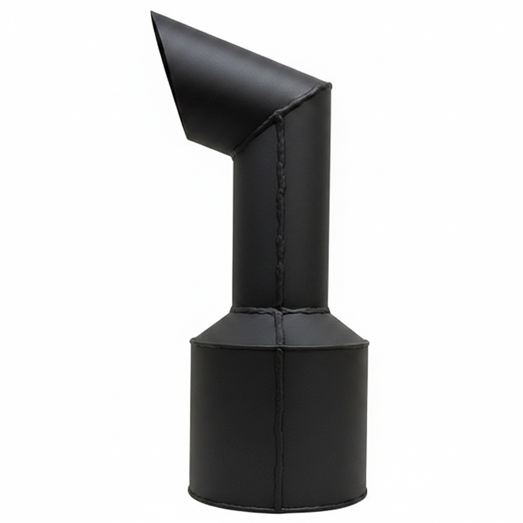Exhaust Pipe Stack - Side View