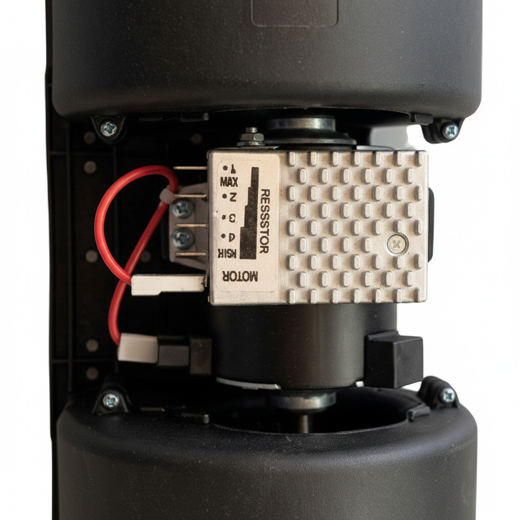 XCMG Evaporator Fan Assembly - Motor Detail