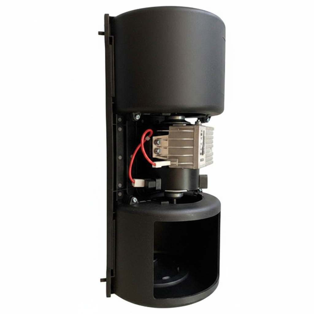 XCMG Evaporator Fan Assembly - Side View
