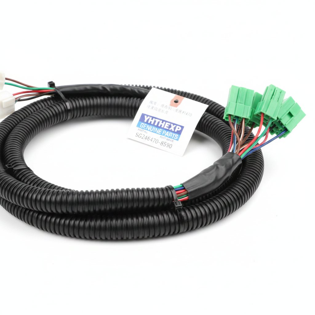 803593254 Wiring Harness - Green Connector Detail