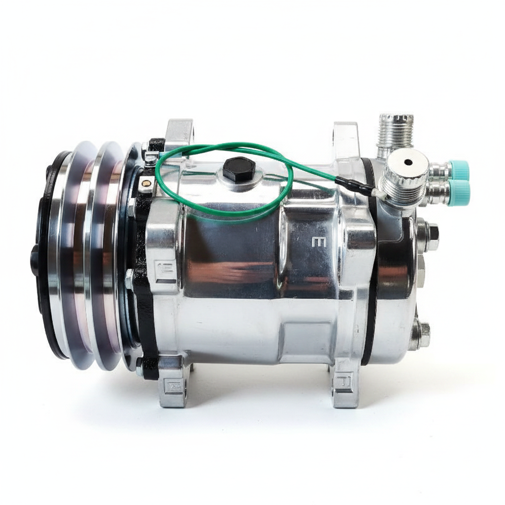 AC Compressor - Side View