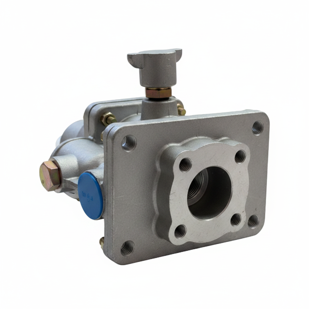 Exhaust Valve - Rear View