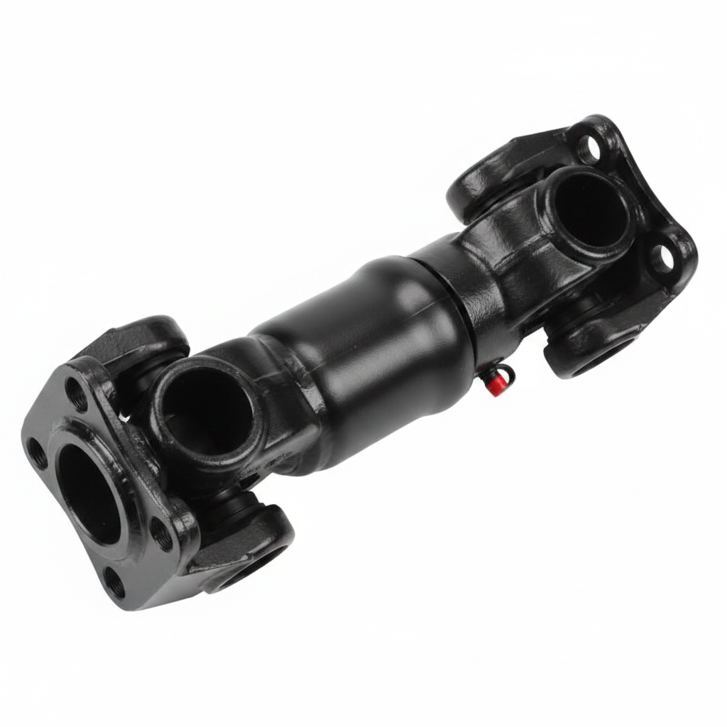 800307657 XCMG Drive Shaft - Bottom/Mounting Holes View
