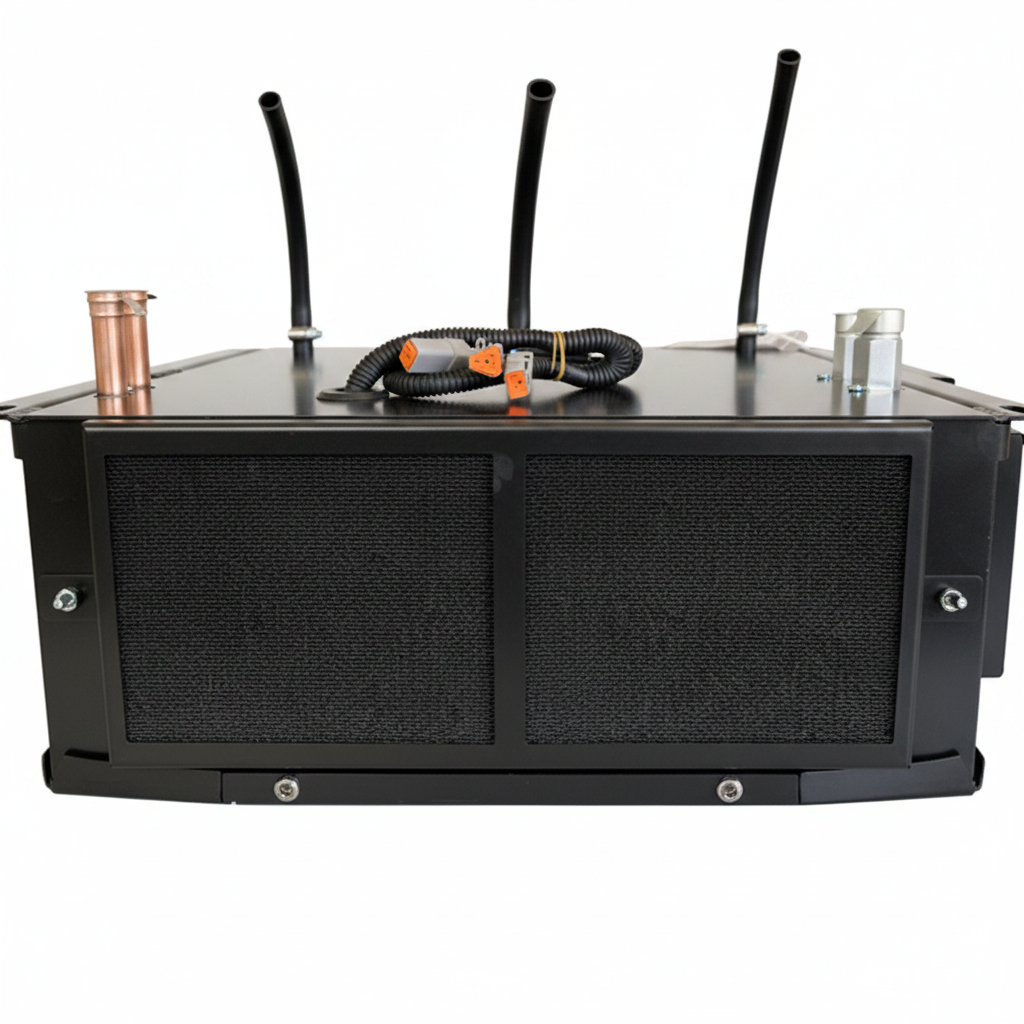 XCMG Condenser Core Assembly - Front Filter Panel