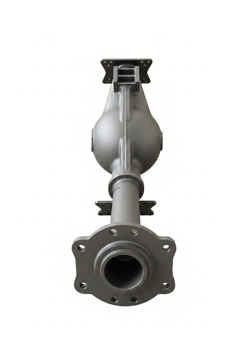 XCMG ZL50GN Front Axle Housing - Side Profile View