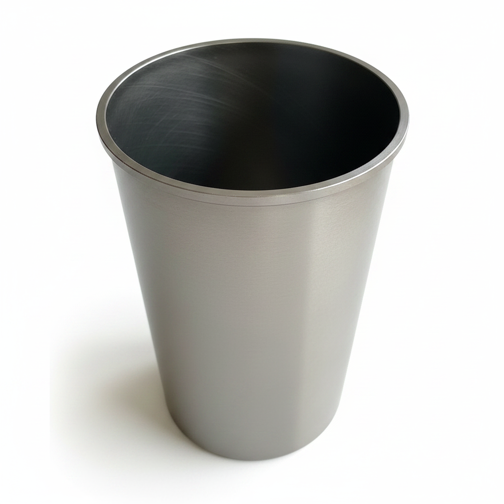 Cylinder Liner 612630010015 - 3/4 Front View White Background